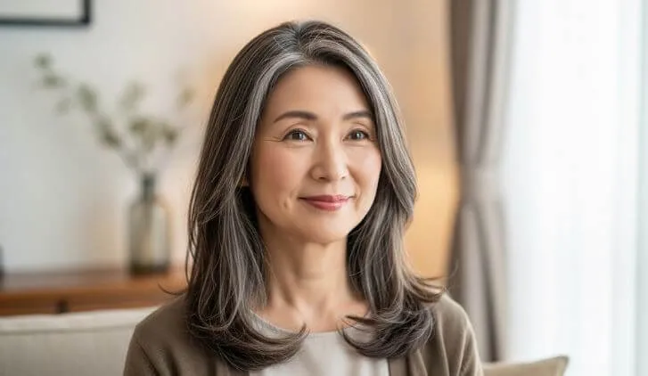 60代でやってはいけない髪型・ロングの注意点