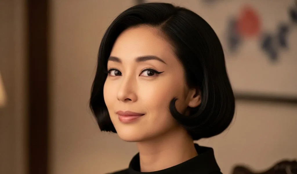 60代におすすめの強いくせ毛ショートヘア実例
