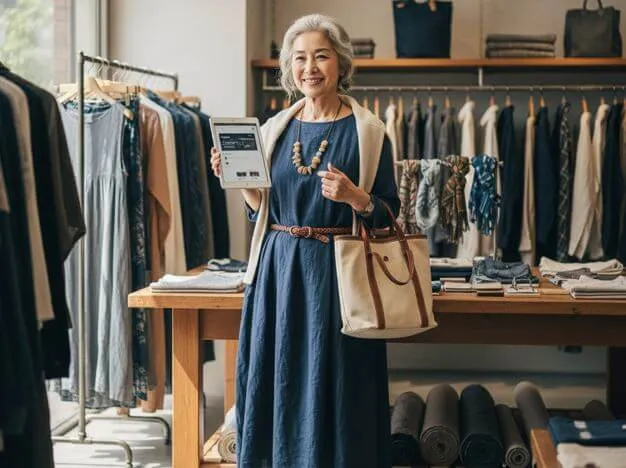 60代女性の理想！45RPMスタッフの着こなし
